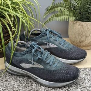 Brooks Levitate 2 Black  Green Mens Size 9 Running Shoes Casual Comfort